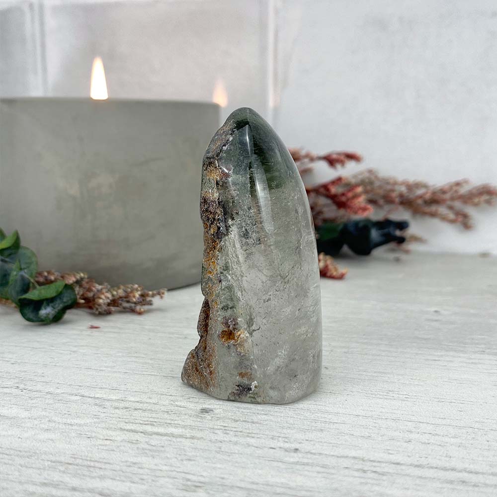 Polished Garden Clear Quartz Freeform