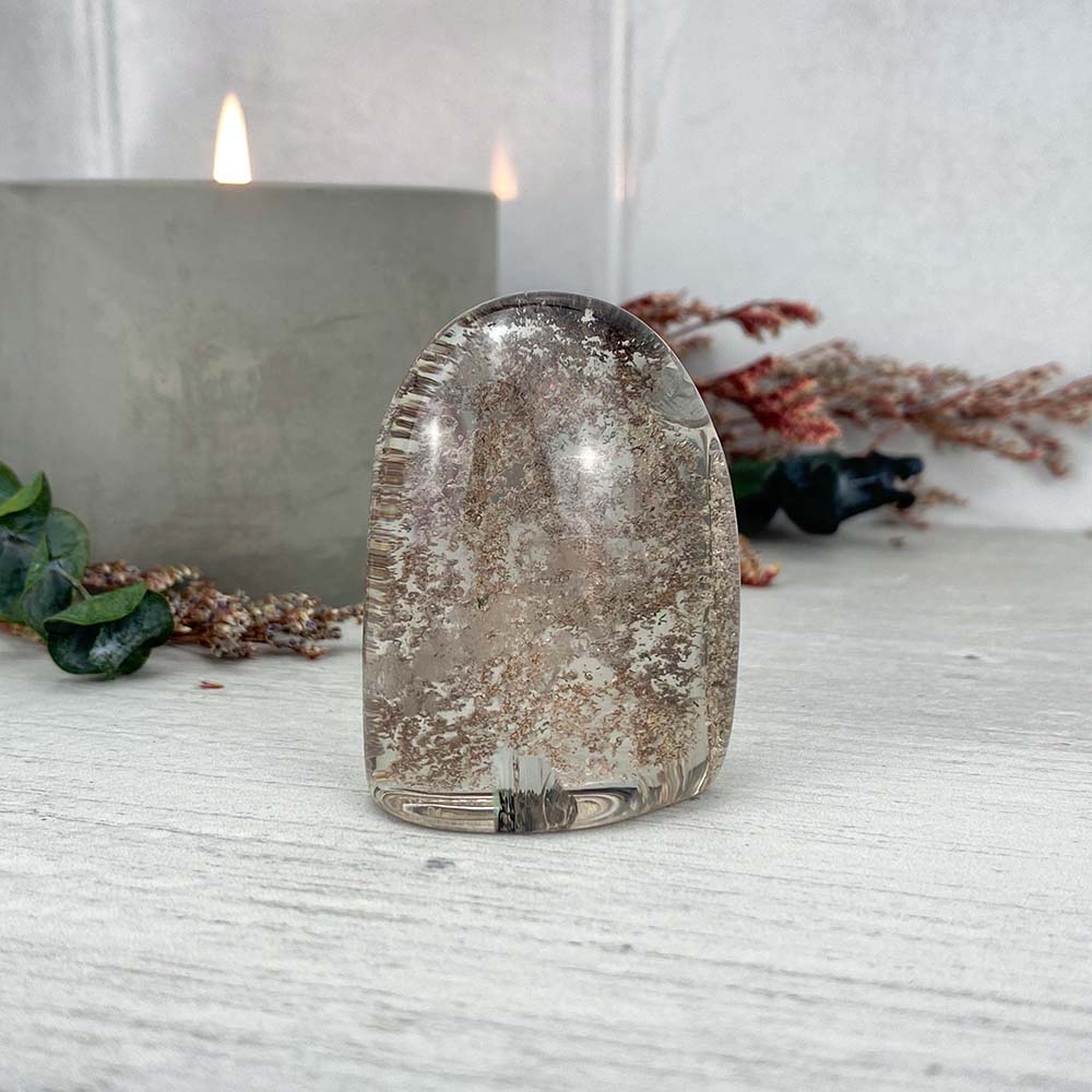 Polished Garden Clear Quartz Freeform