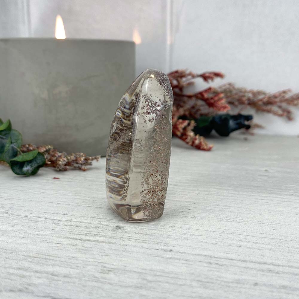 Polished Garden Clear Quartz Freeform