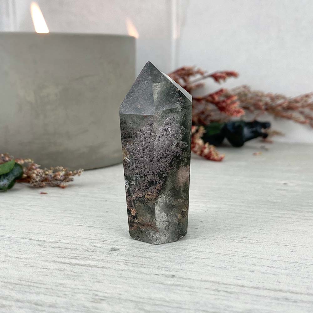 Polished Garden Clear Quartz Point