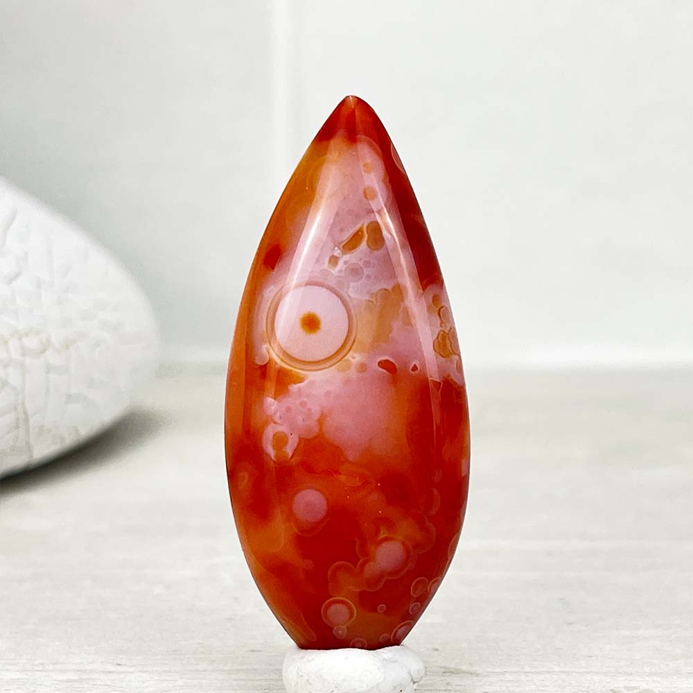 Polished Gobi Desert Agate Cabochon