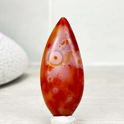 Polished Gobi Desert Agate Cabochon