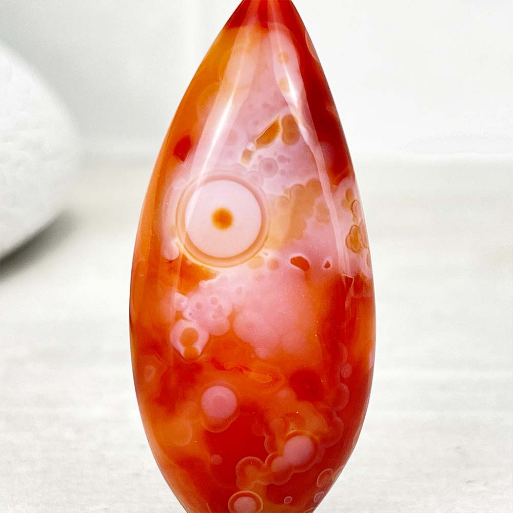 Polished Gobi Desert Agate Cabochon