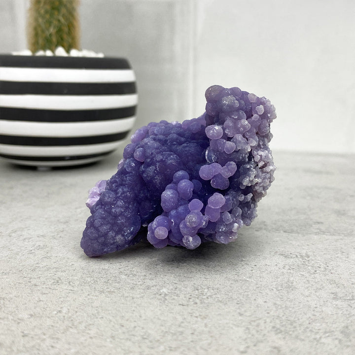 purple agate natural specimen