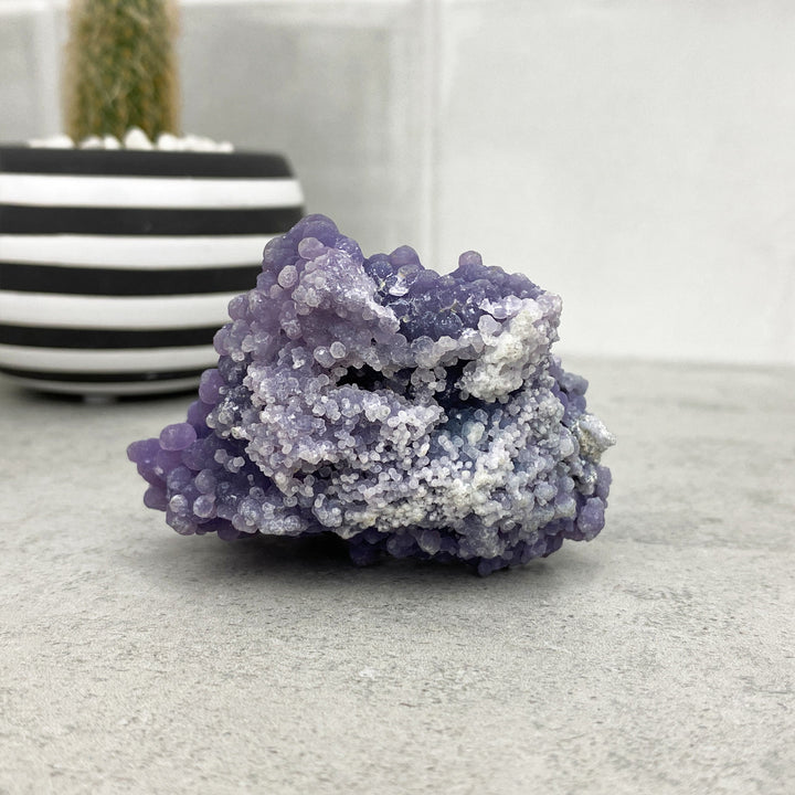 purple agate natural specimen