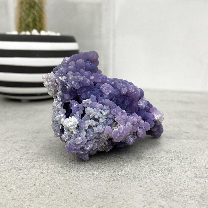 purple agate natural specimen