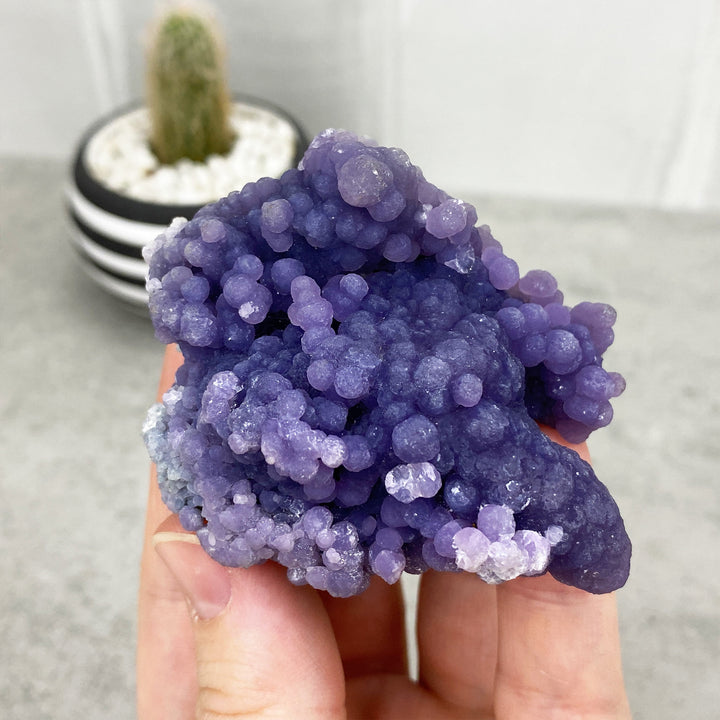 purple agate natural specimen