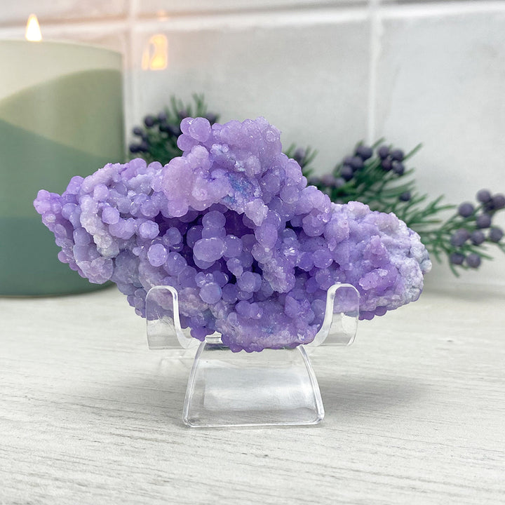 Natural Grape Agate Specimen