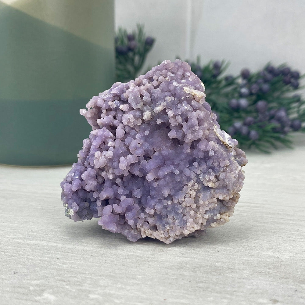 Natural Grape Agate Specimen