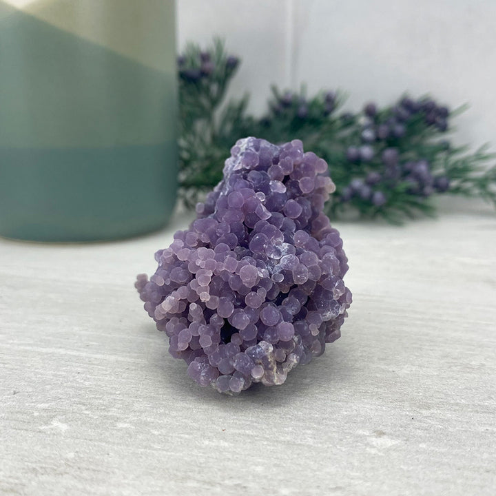 Natural Grape Agate Specimen