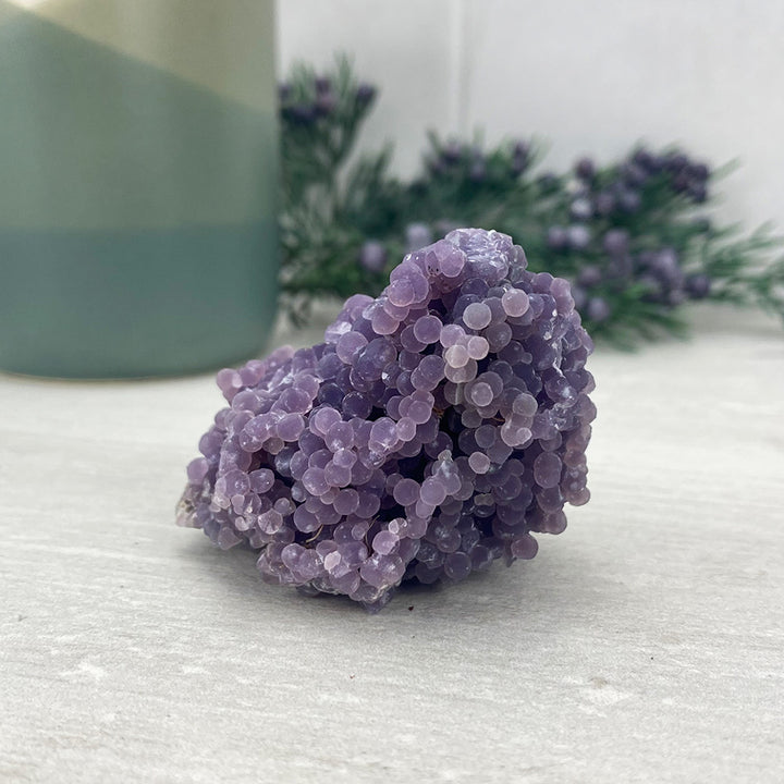 Natural Grape Agate Specimen