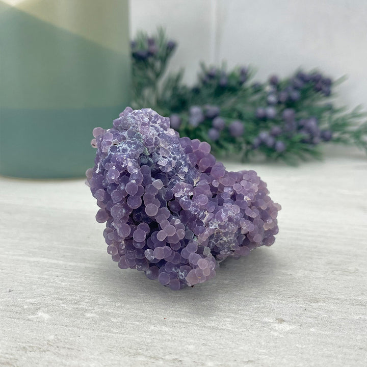 Natural Grape Agate Specimen