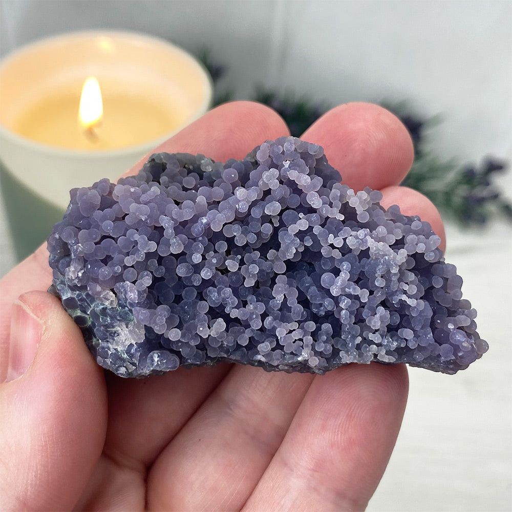 Natural Grape Agate Specimen