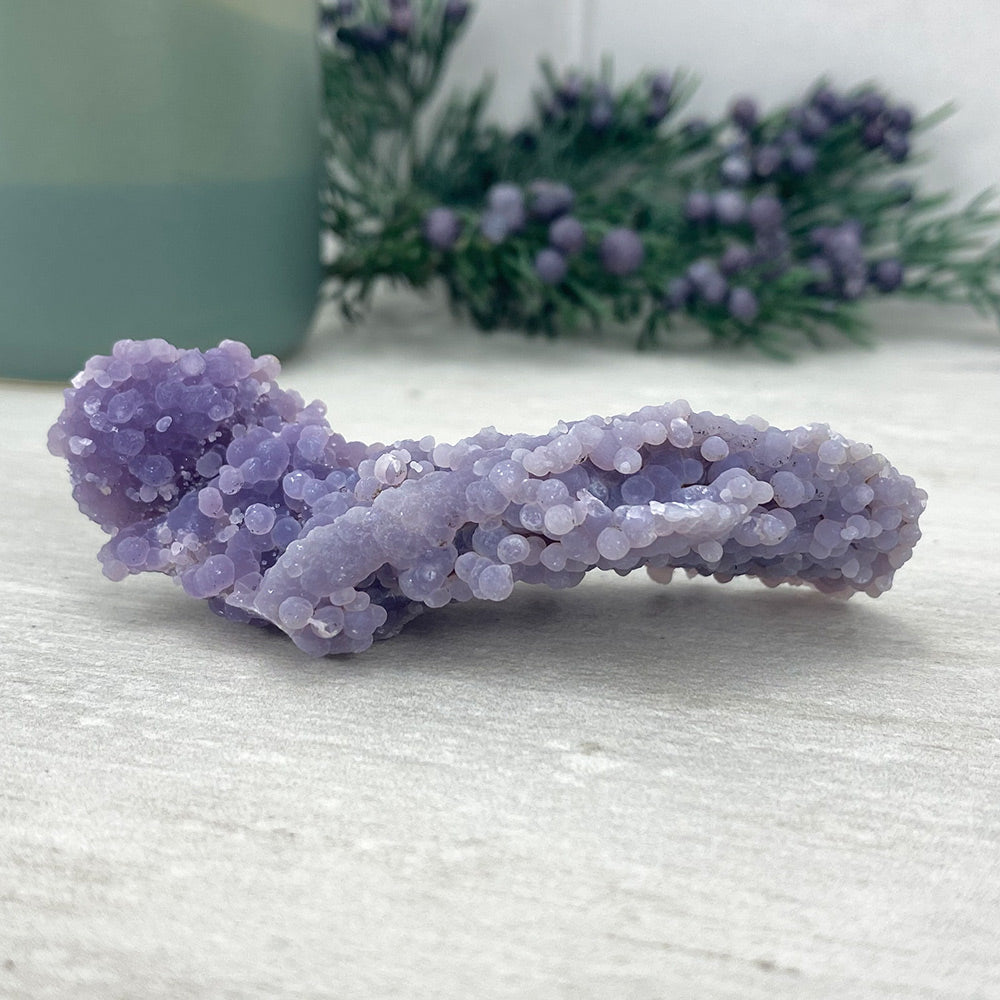 Natural Grape Agate Specimen