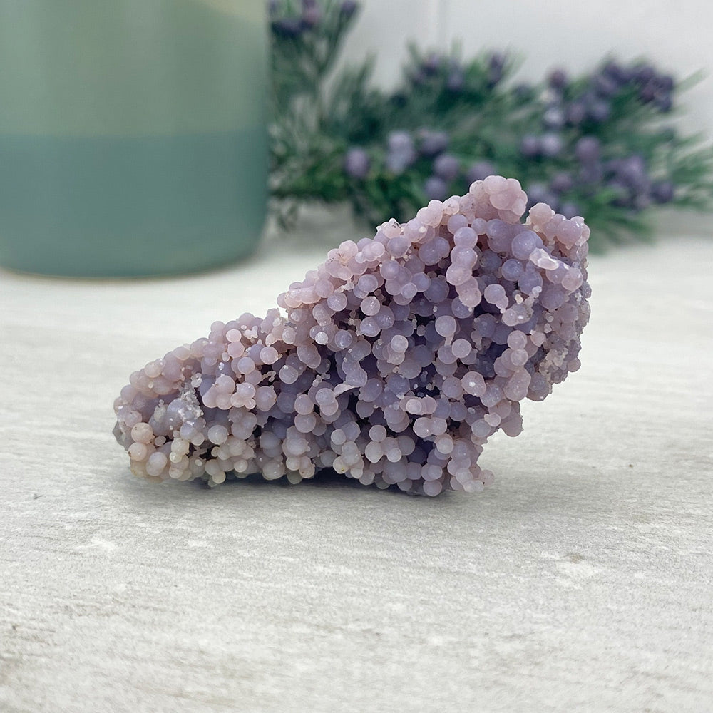 Natural Grape Agate Specimen