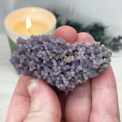 Natural Grape Agate Specimen