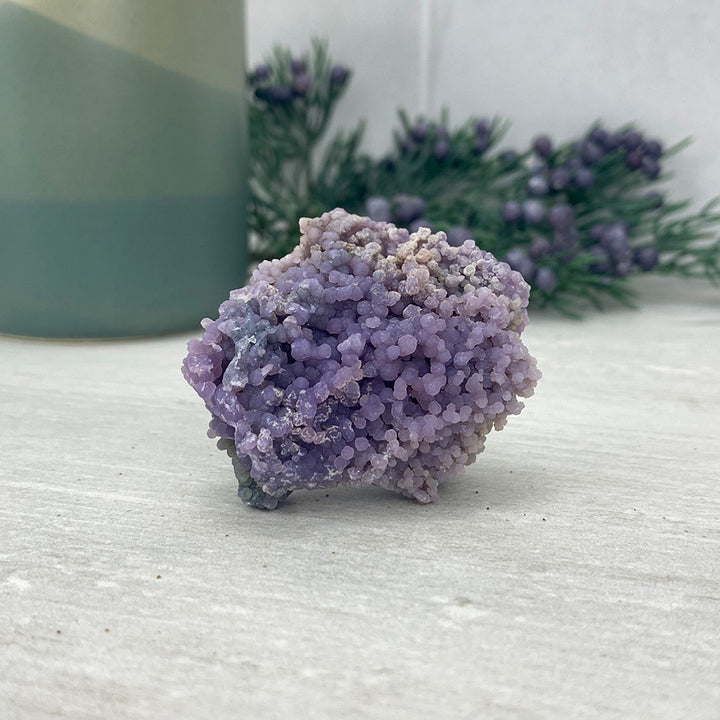 Natural Grape Agate Specimen