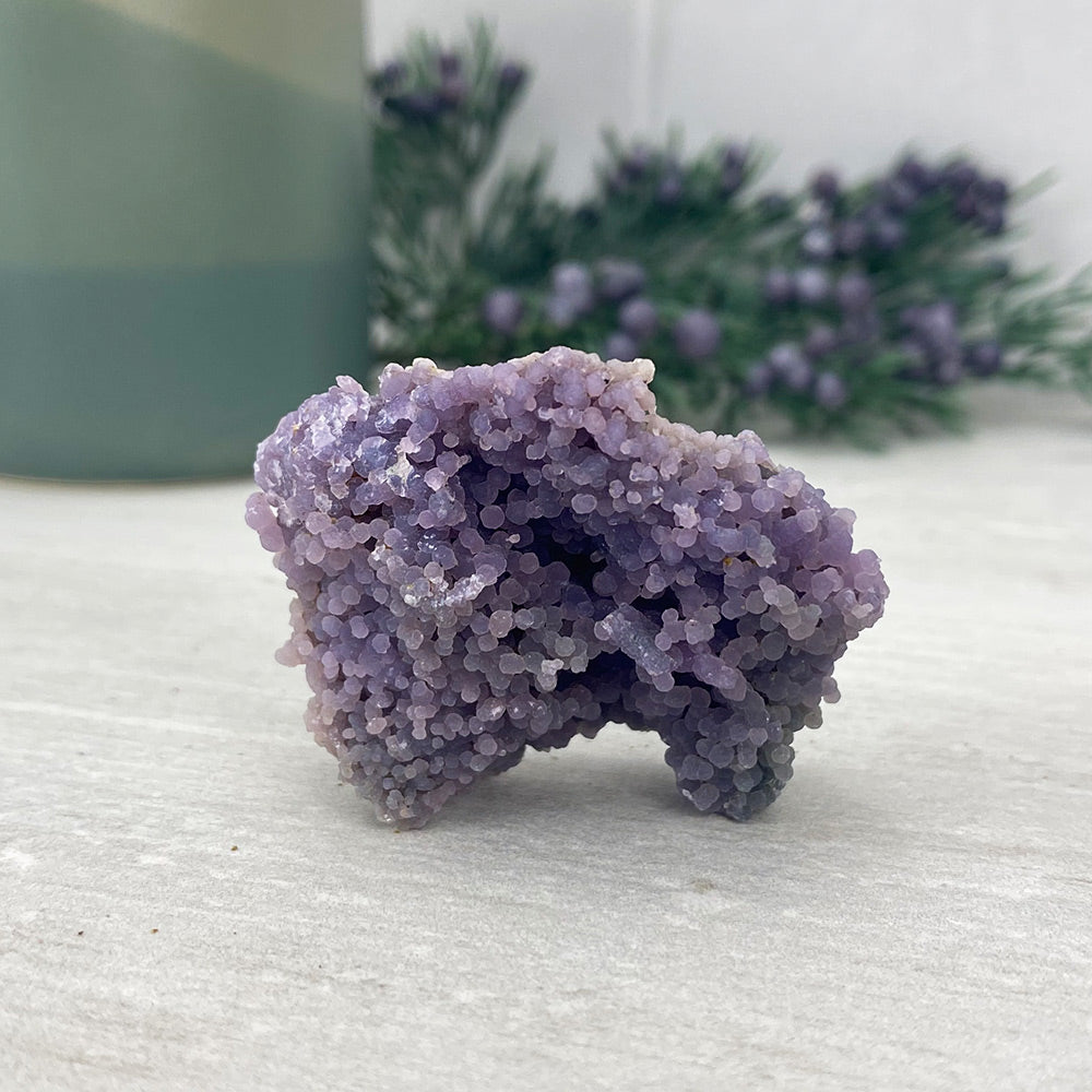 Natural Grape Agate Specimen