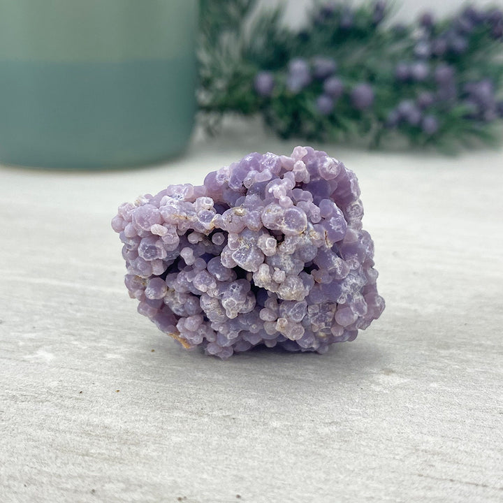 Natural Grape Agate Specimen