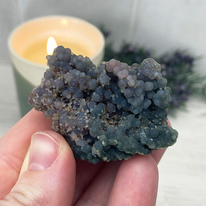 Natural Grape Agate Specimen