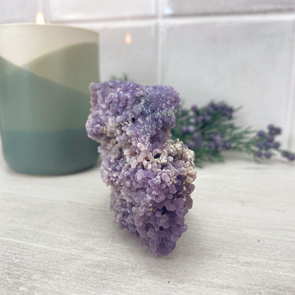 Natural Grape Agate Specimen