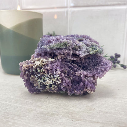Natural Grape Agate Specimen