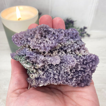 Natural Grape Agate Specimen