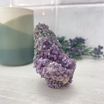 Natural Grape Agate Specimen