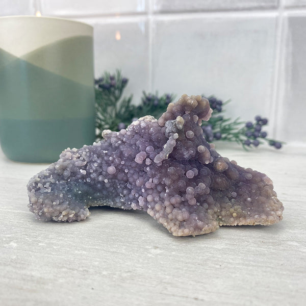 Natural Grape Agate Specimen