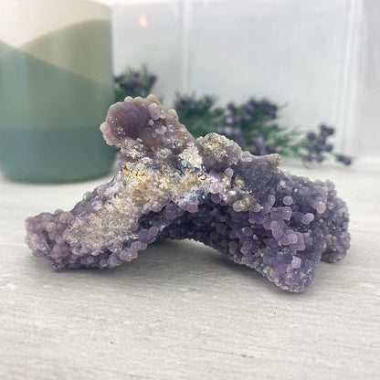 Natural Grape Agate Specimen
