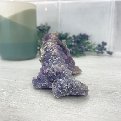 Natural Grape Agate Specimen