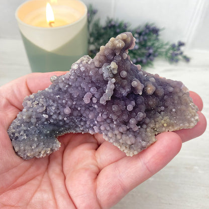 Natural Grape Agate Specimen