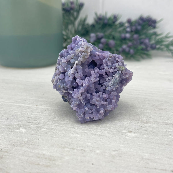 Natural Grape Agate Specimen