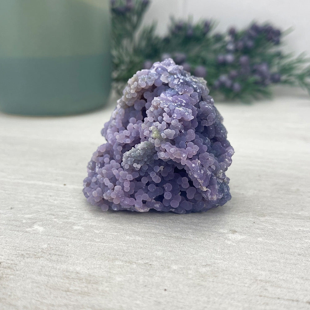 Natural Grape Agate Specimen
