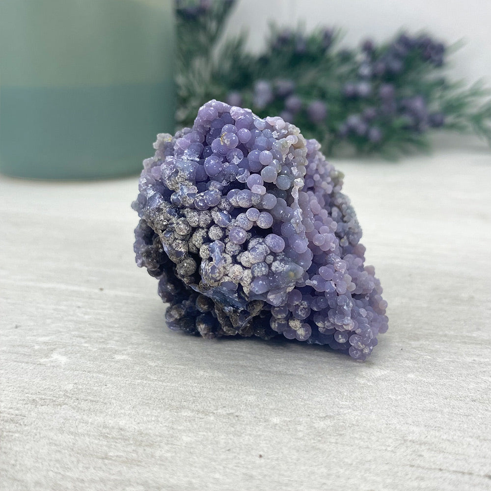 Natural Grape Agate Specimen