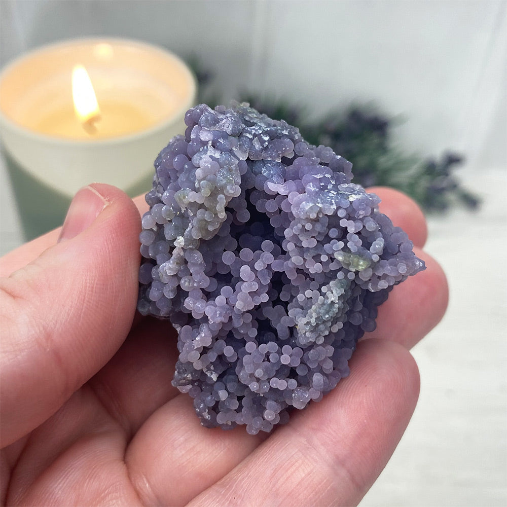 Natural Grape Agate Specimen