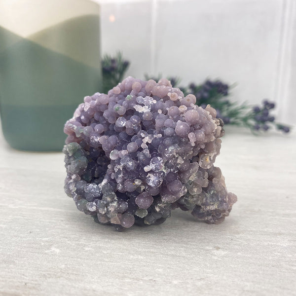 Natural Grape Agate Specimen