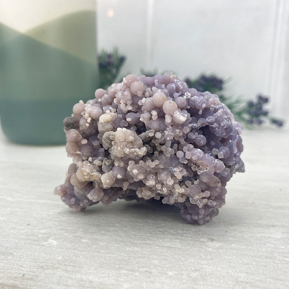 Natural Grape Agate Specimen
