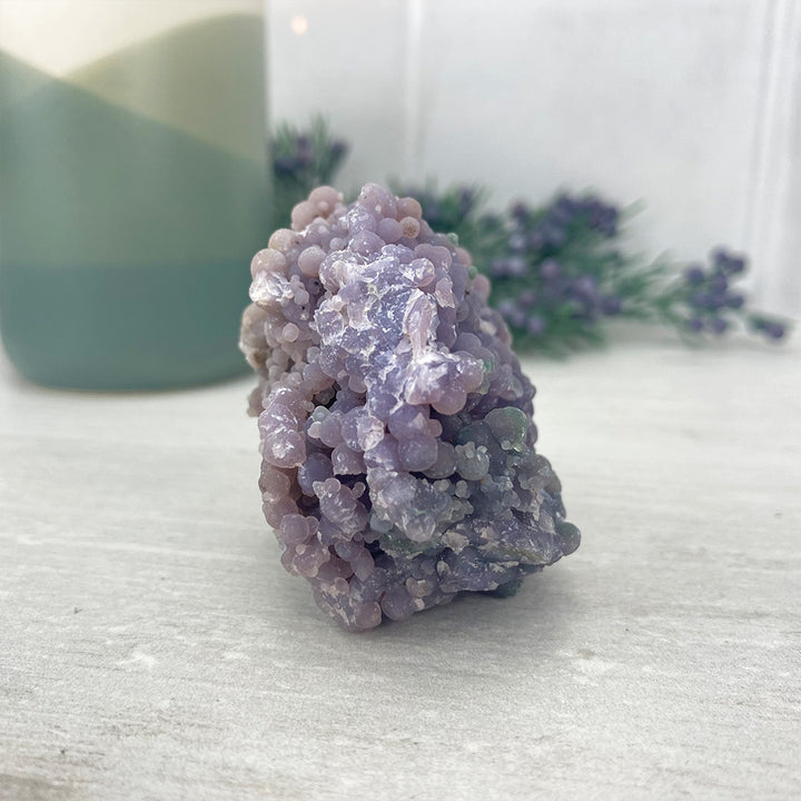 Natural Grape Agate Specimen