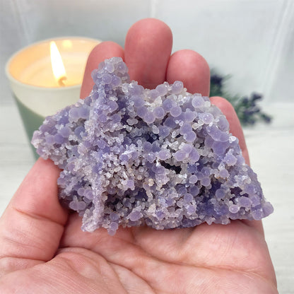 Natural Grape Agate Specimen