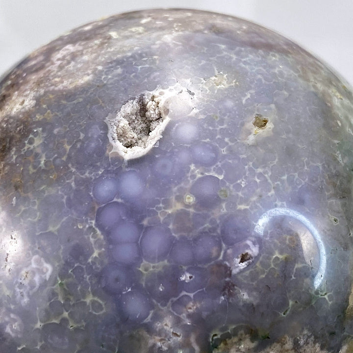 Polished Grape Agate Sphere