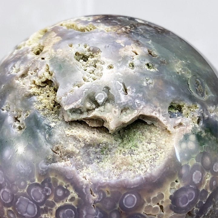 Polished Grape Agate Sphere