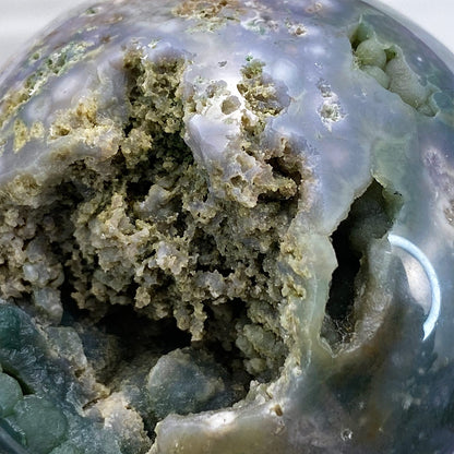 Polished Grape Agate Sphere