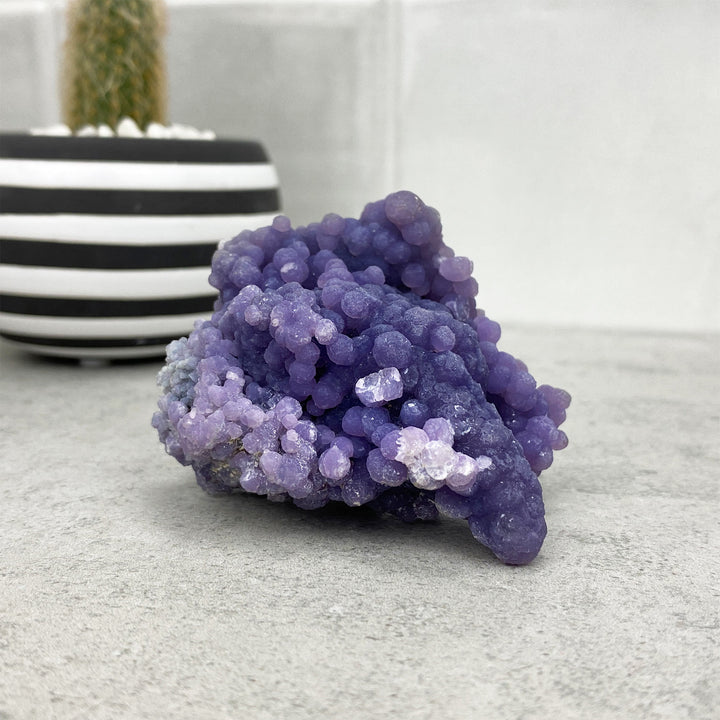 purple agate natural specimen