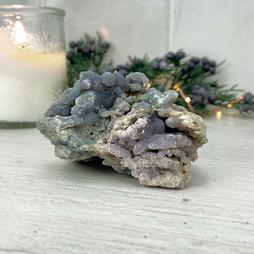 Natural Grape Agate Specimen