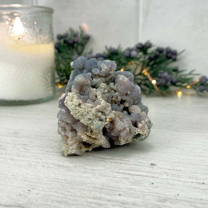 Natural Grape Agate Specimen