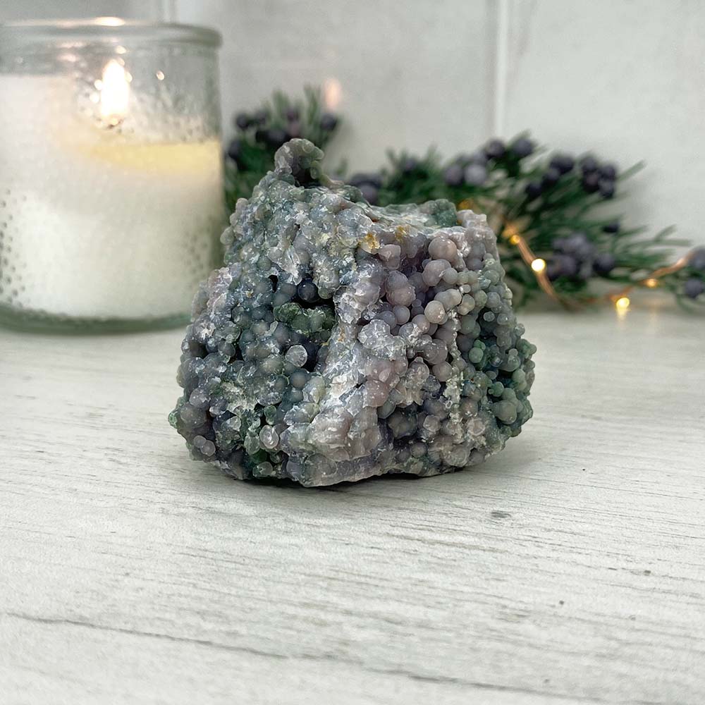 Natural Grape Agate Specimen