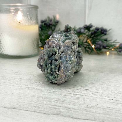 Natural Grape Agate Specimen