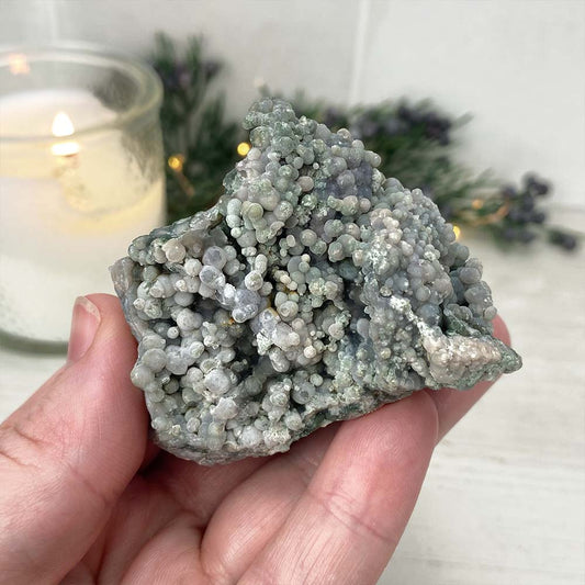 Natural Grape Agate Specimen