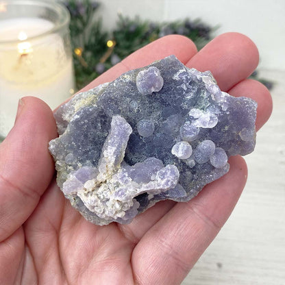 Natural Grape Agate Specimen